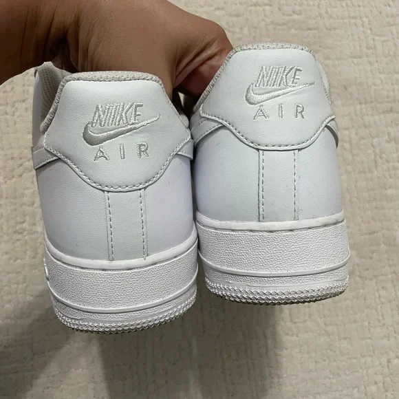Women’s Nike Air Force 1 low 07 white/white size 11.5/ men’s size 10 - Picture 6 of 11